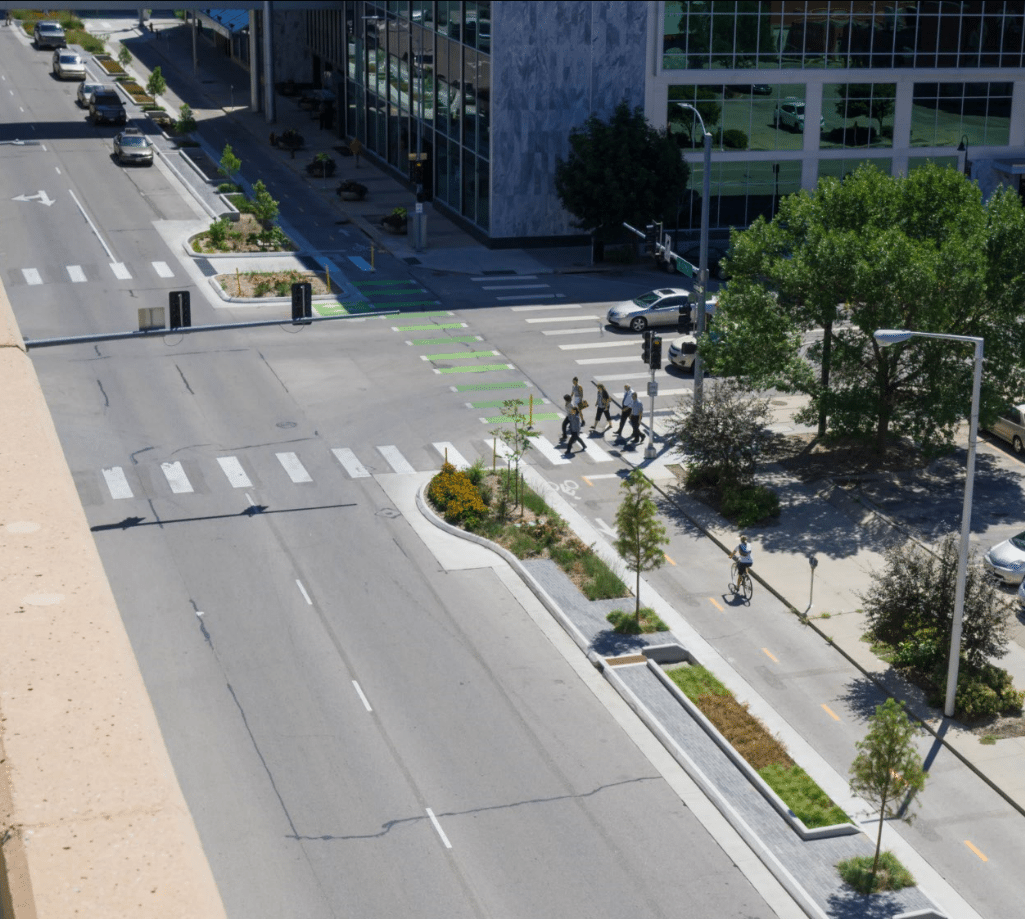 Lincoln N Street Cycle Track Design